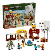 Minecraft O Ataque Do Balão Ghast À Vila Lego 21273 Minecraft O Ataque Do Balão Ghast À Vila Lego 21273