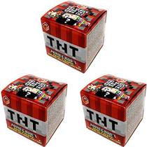 Minecraft TNT Series 25 Mini Figure Mystery Pack (Pacote de 3 Packs) - Mattel