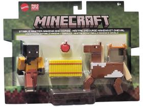 Minecraft Vanilla Figura Mestre Do Estabulo Makena E Cavalo Minecraft Vanilla Figura Mestre Do Estabulo Makena E Cavalo