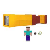 Minecraft Vanilla Figura Steve E Binoculos - Mattel Minecraft Vanilla Figura Steve E Binoculos - Mattel