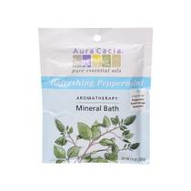 Mineral Bath Peppermint Harvest 2,5 oz por Aura Cacia (pacote com 6)