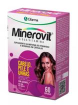 Minerovit Cabelo, Pele e Unhas 60 Cápsulas EAN 7898495609401