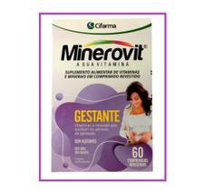 Minerovit Gestante Vitaminas E Minerais C/60 Comp - Cifarma