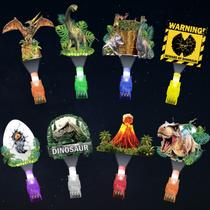 MinFyberd 36 peças de luzes LED de dedo com dinossauros, brinquedos que brilham no escuro MinFyberd 36 peças de luzes LED de dedo com dinossauros, brinquedos que brilham no escuro