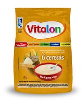 Mingau de 6 Cereais Vitalon - Sachê 180g Mingau de 6 Cereais Vitalon - Sachê 180g