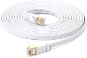 mingzhe Cat 7 Cabo Ethernet 32AWG - 5 metros - Branco