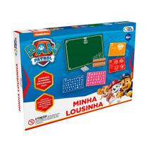 Minha Lousinha Infantil Patrulha Canina de Madeira Minha Lousinha Infantil Patrulha Canina de Madeira