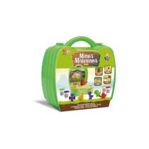 Minha maletinha dinossauro com massinha e forminhas de dino - Divertoys Minha maletinha dinossauro com massinha e forminhas de dino - Divertoys