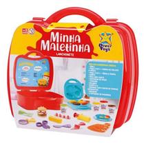 Minha Maletinha Lanchonete Divermassa C/ Massinhas Divertoys