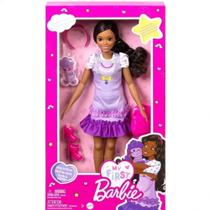 Minha Primeira Boneca Barbie Negra com Acessórios - Mattel Hll20 Minha Primeira Boneca Barbie Negra com Acessórios - Mattel Hll20