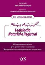 Minhas anotações - legislação notarial e registral - 2019 Minhas anotações - legislação notarial e registral - 2019