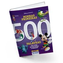Minhas Primeiras 500 Palavras Aprendizado Vocabular Personagens Disney Livro Infantil Educação Ilustração com Imagem - RIDEEL Minhas Primeiras 500 Palavras Aprendizado Vocabular Personagens Disney Livro Infantil Educação Ilustração com Imagem - RIDEEL