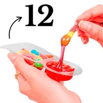 Minhoca de Gelatina com Recheio ÁCIDO Sabores de Frutas