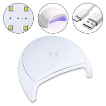 Mini 2C Cabine de Unhas Gel 15 Leds 60W LED UV Portátil Manicure Nail Art Nail Designer Unha de Gel Alongamento de Unhas