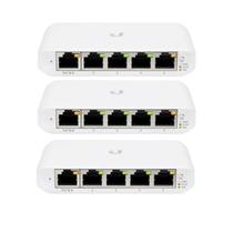 Mini 3 Unifi Switch Poe 0 Ui Usw Flex 5P Giga Rj45 2.5W 3Pack