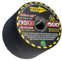 Mini 45º Copo Cônico Rebolo 3" Forcety Porcelanato, Mármore, Granito C60 - M14