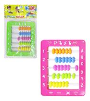 Mini Abaco Escolar Contandor Infantil Plástico Aprendizado