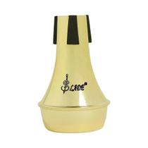 Mini Abafador De Trompete ABS SLADE Semi-Fechado Silenciador Acessório De Prática Para Instrumentos Mini Abafador De Trompete ABS SLADE Semi-Fechado Silenciador Acessório De Prática Para Instrumentos