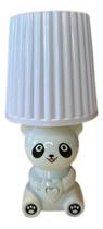 Mini Abajur De Mesa Led Modelo Urso Luminária Noturna Pilha