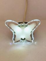 Mini Abajur De Tomada Mini Luminária Led Borboleta Bivolt HYQ0231 Mini Abajur De Tomada Mini Luminária Led Borboleta Bivolt HYQ0231