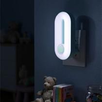 Mini Abajur Led Quarto Bebê Criança 3 Níveis Luz Econômica Luz Quente e Fria Cor Verde Mini Abajur Led Quarto Bebê Criança 3 Níveis Luz Econômica Luz Quente e Fria Cor Verde