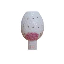 Mini Abajur Luminária Bivolt De Tomada C/ Difusor 2 Estágios