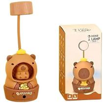 Mini Abajur Luminaria de Mesa Capivara AKT4-15 Mini Abajur Luminaria de Mesa Capivara AKT4-15