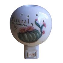 Mini Abajur Luminária De Tomada 2 Estágios C/ Difusor Bivolt Mini Abajur Luminária De Tomada 2 Estágios C/ Difusor Bivolt