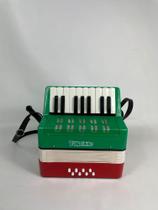 Mini Acordeon Infantil Turbinho 17 Teclas 8 Baixos cOD 8843