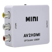 Mini Adaptador AV Conversor Para HDMI 1080p Av 2hdmi