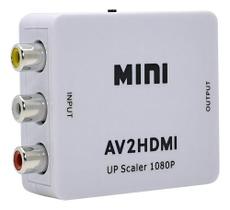 Mini Adaptador Av Rca Para Hdmi Conversor Av2Hdmi
