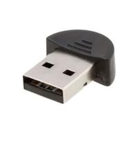 Mini adaptador bluetooth 2 usb dongle computador notebook