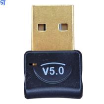 Mini Adaptador Bluetooth 5.0 Usb Dongle 3Mbps para Dados Preto - PEI-605