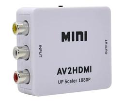 Mini Adaptador Conversor AV Para HDMI - Mini Conversor