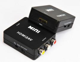 Mini Adaptador Conversor De Hdmi Para Rca Video Composto Av