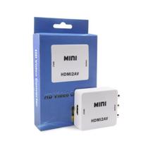 Mini Adaptador Conversor De Hdmi Para Video 3rca Av