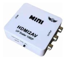 Mini Adaptador Conversor De Hdmi Para Video Composto Rca 2Av Mini Adaptador Conversor De Hdmi Para Video Composto Rca 2Av