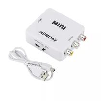 Mini Adaptador Conversor de HDMI X 3RCA AV KP-3455