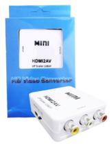 Mini adaptador conversor HDMI 2 AV