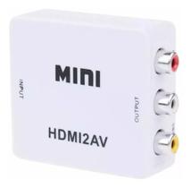 Mini Adaptador Conversor Hdmi P/av 3rca - Defa Mini Adaptador Conversor Hdmi P/av 3rca - Defa