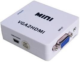 Mini Adaptador Conversor VGA Para HDMI