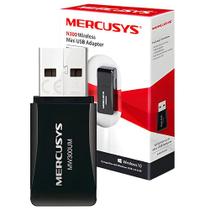 Mini Adaptador Mercusys USB Wireless N300