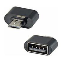 Mini Adaptador OTG (Conecta Pen Drive em Celular) Fêmea USB para Micro USB V8 Macho