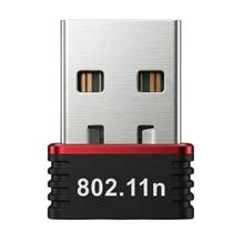 Mini Adaptador Sem Fio Wifi Usb 2.0 150MbPs 802.11 2.4Ghz MWI-002 Tomate Mini Adaptador Sem Fio Wifi Usb 2.0 150MbPs 802.11 2.4Ghz MWI-002 Tomate