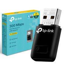 Mini Adaptador WiFi USB 2.0 Wireless 300Mbps Preto TLWN823N