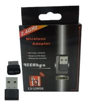 Mini Adaptador Wireless Wifi Usb 2.0 802.11n Bgn 950 Mbps