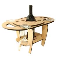 Mini Adega Mdf Para 1 Garrafas