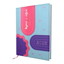 Mini Agenda Diária Costurada DAC 2025 Pop Com 336FLS