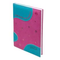 Mini Agenda Executiva Pop 2023 Caderno Anotações Feminino - DAC