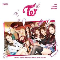 Mini álbum TWICE THE STORY BEGINS 1º com CD+álbum de fotos+cartão